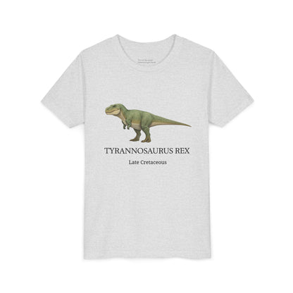 Tyrannosaurus Rex educational t-shirt youth t-shirt