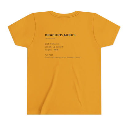 Brachiosaurus educational youth t-shirt