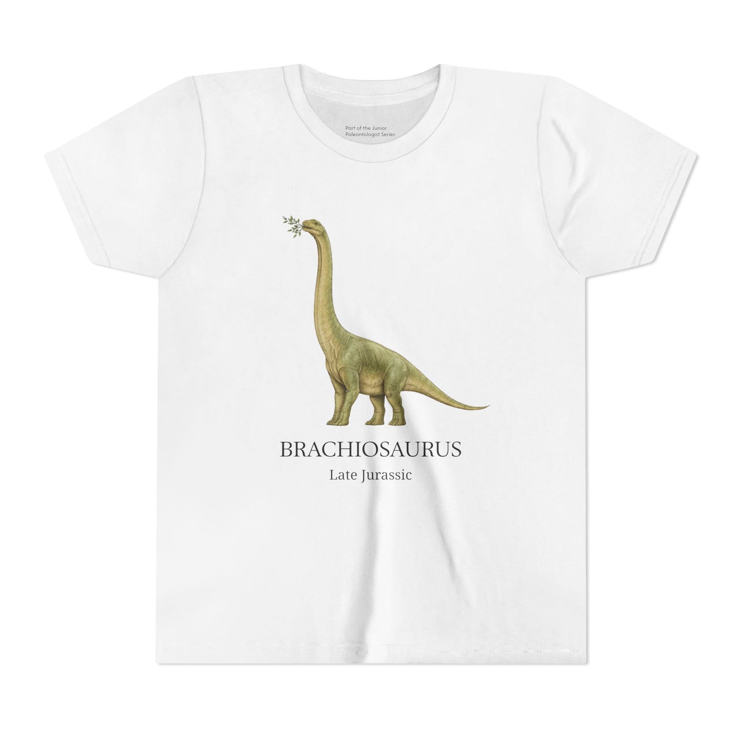 Brachiosaurus educational youth t-shirt