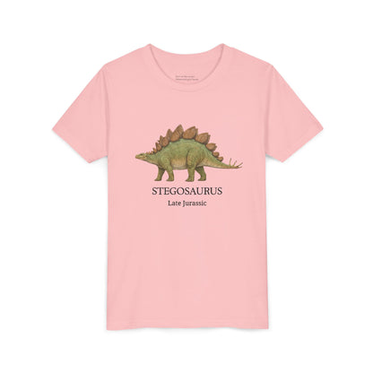 Stegosaurus educational youth t-shirt