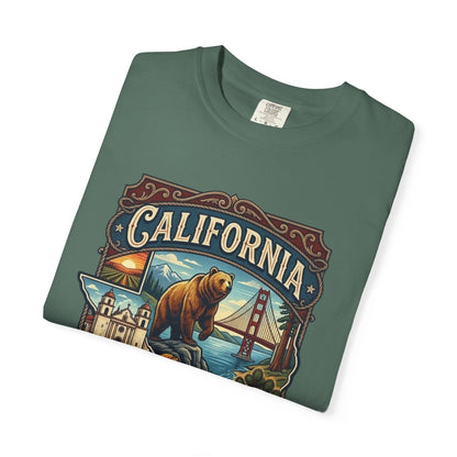 California Bear & Golden Gate T-Shirt