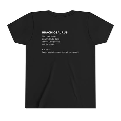 Brachiosaurus educational youth t-shirt