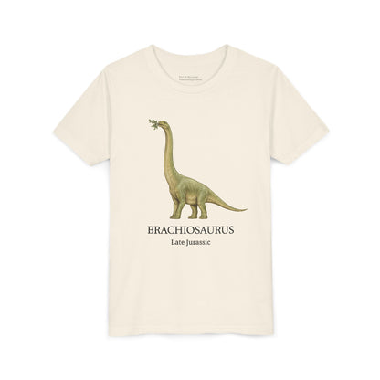 Brachiosaurus educational youth t-shirt