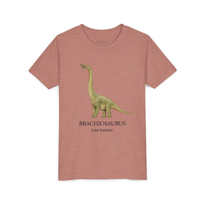 Brachiosaurus educational youth t-shirt