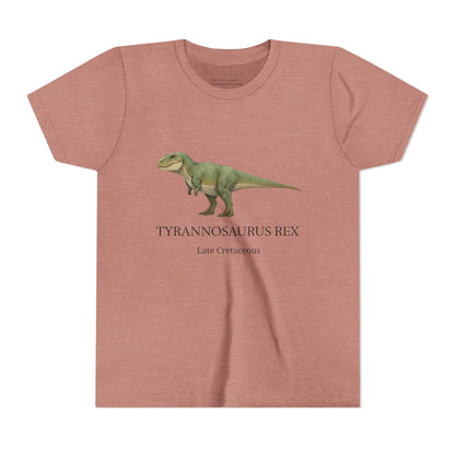 Tyrannosaurus Rex educational t-shirt youth t-shirt