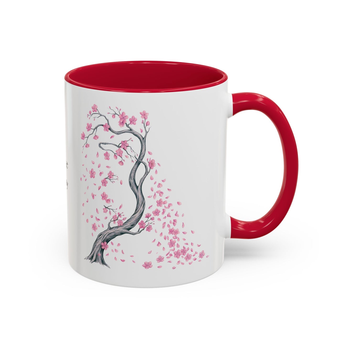 Cherry Blossom Tree Mug — Colorful Ceramic Coffee Cup