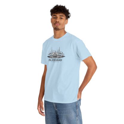 Shah Faisal Mosque T-Shirt — Islamabad Pakistan Landmark Tee