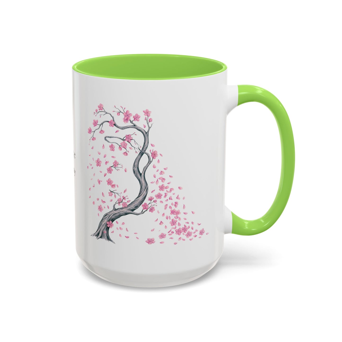 Cherry Blossom Tree Mug — Colorful Ceramic Coffee Cup