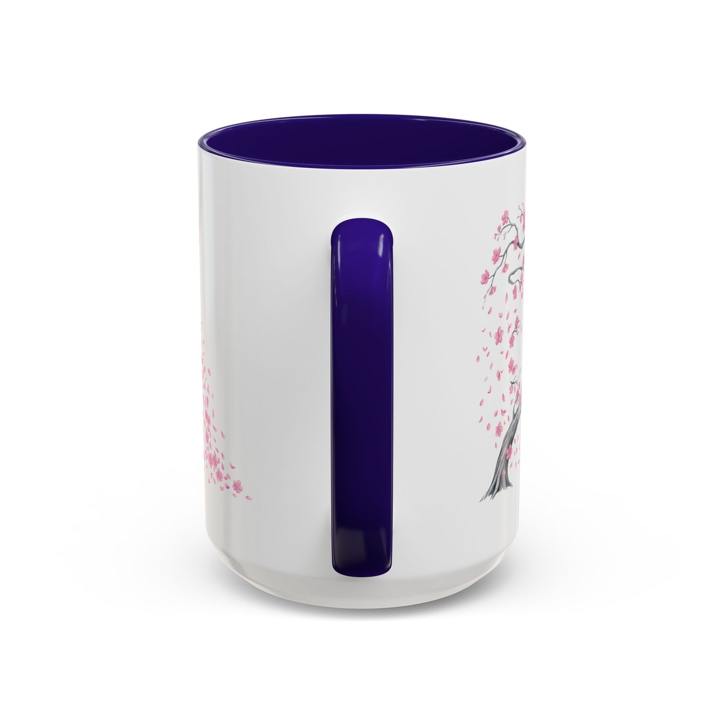 Cherry Blossom Tree Mug — Colorful Ceramic Coffee Cup