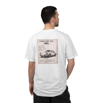 1965 Porsche 911 Vintage Car Club T-shirt | Classic Sportscar Tee