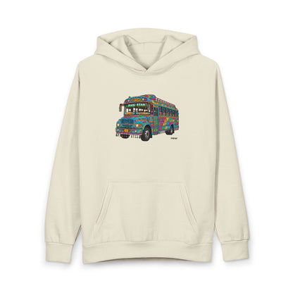 Pakistani Truck Art Hoodie | Colorful Floral Folk Motif Pullover