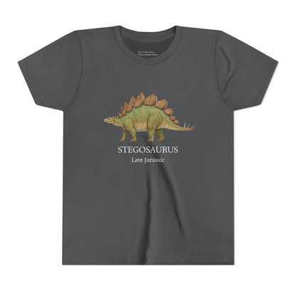Stegosaurus educational youth t-shirt