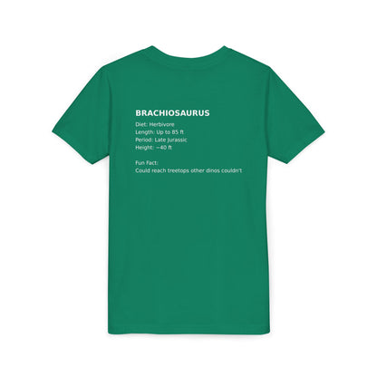 Brachiosaurus educational youth t-shirt