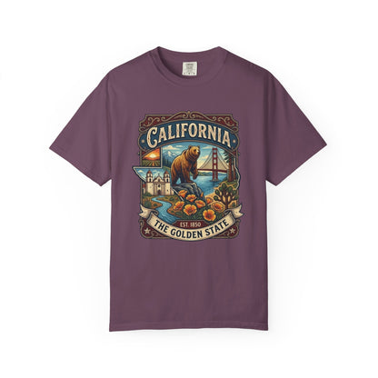 California Bear & Golden Gate T-Shirt