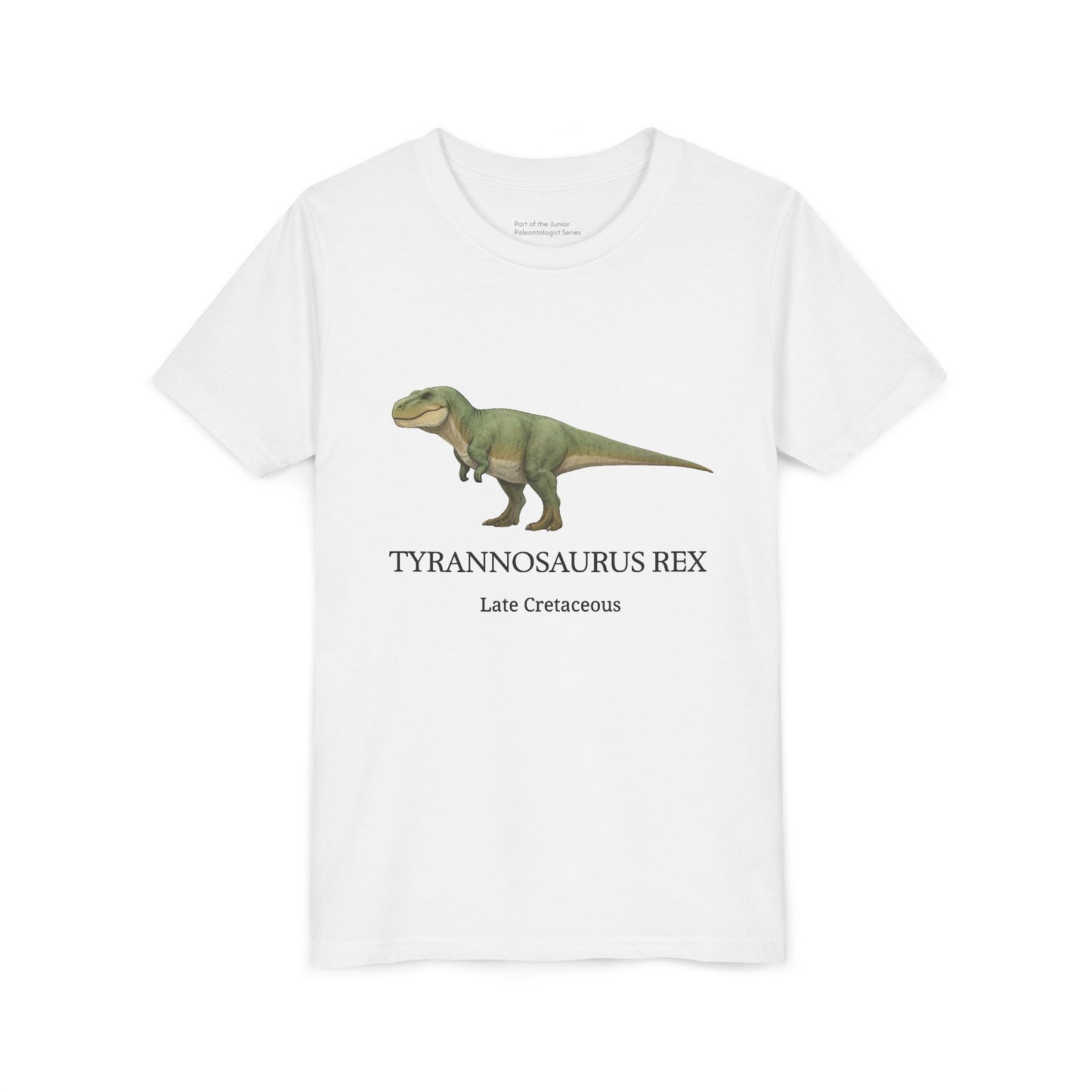 Tyrannosaurus Rex educational t-shirt youth t-shirt