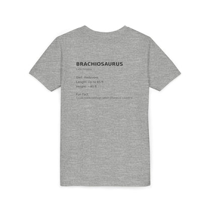 Brachiosaurus educational youth t-shirt