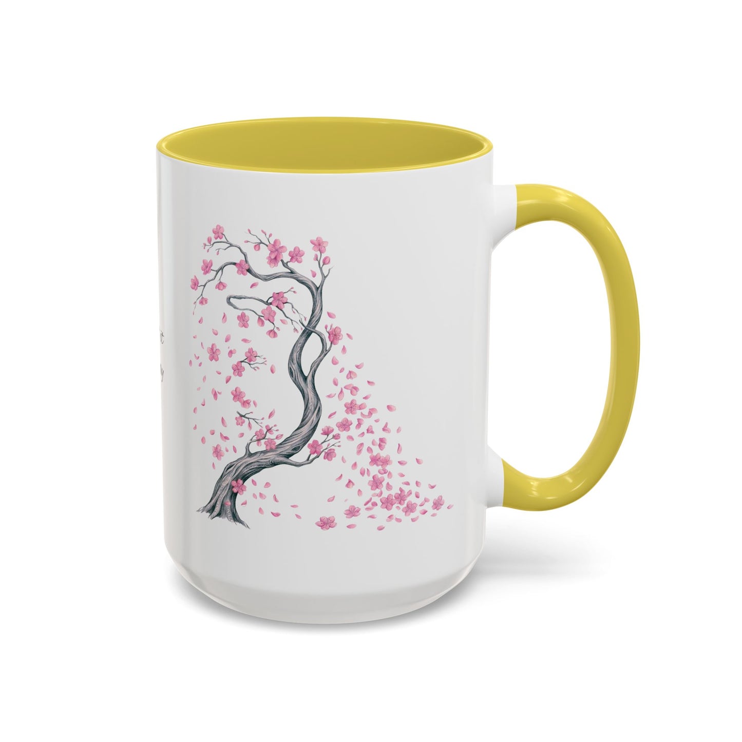 Cherry Blossom Tree Mug — Colorful Ceramic Coffee Cup