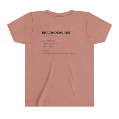 Brachiosaurus educational youth t-shirt