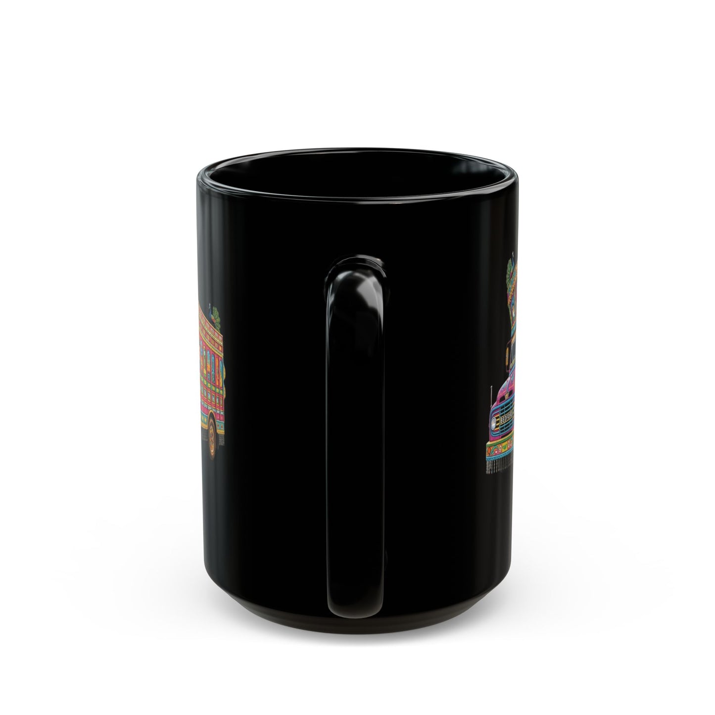 Pakistani Truck Mug in Black