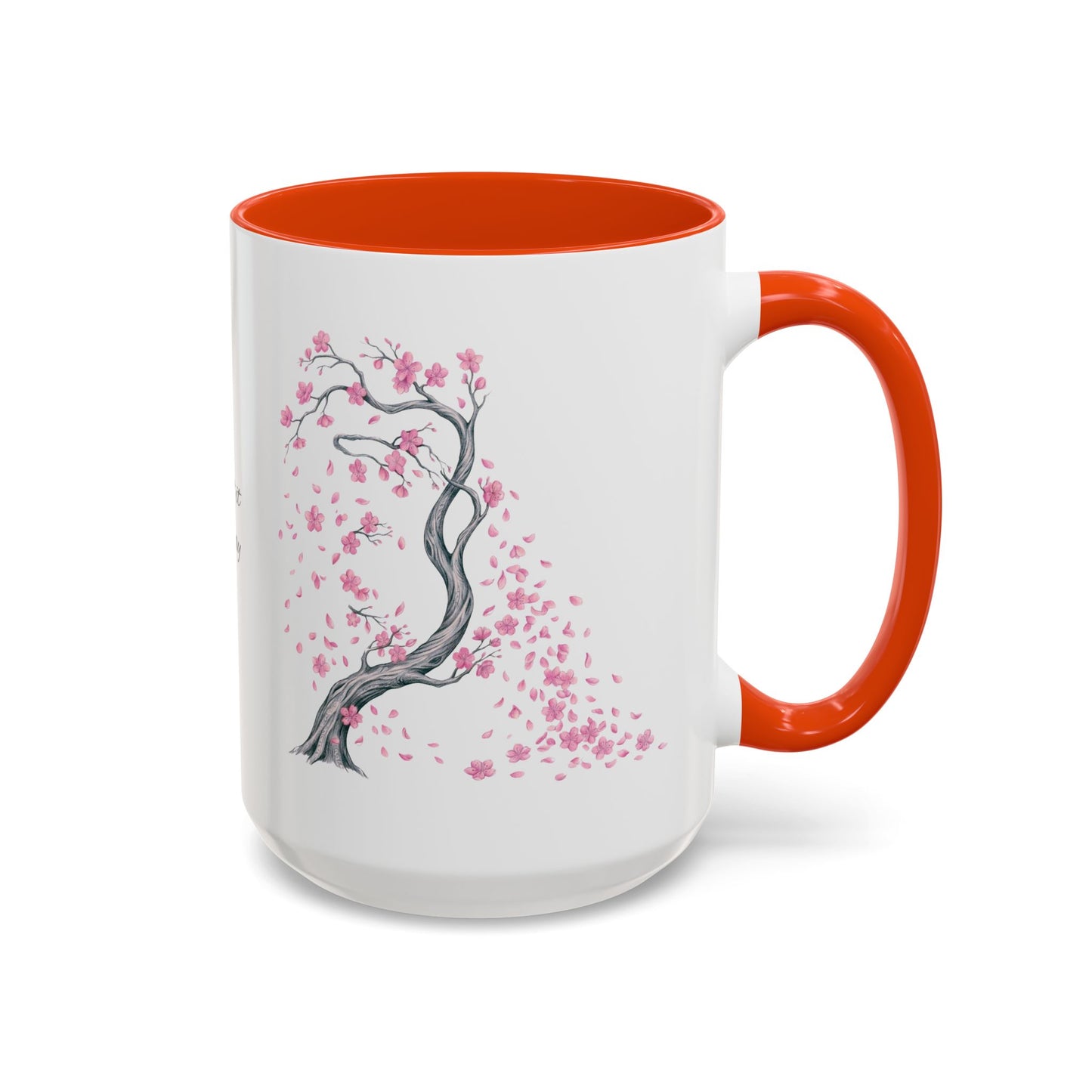 Cherry Blossom Tree Mug — Colorful Ceramic Coffee Cup