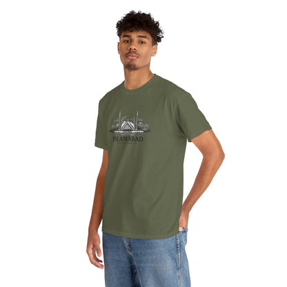 Shah Faisal Mosque T-Shirt — Islamabad Pakistan Landmark Tee