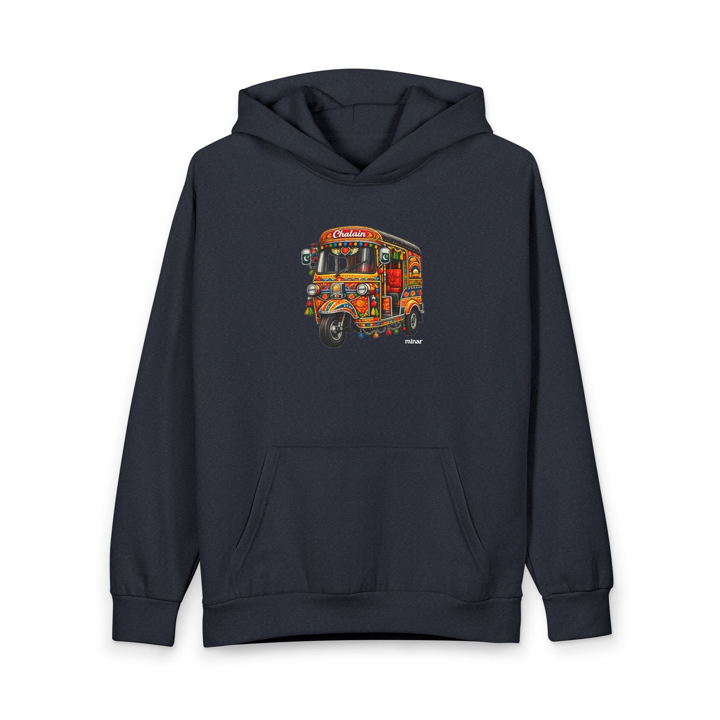 Pakistani Truck Art Rickshaw Hoodie