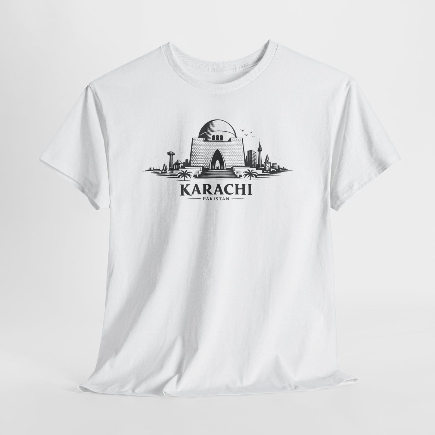 Quaid-e-Azam Mazar Karachi Tee — City of Lights Pakistan T-Shirt