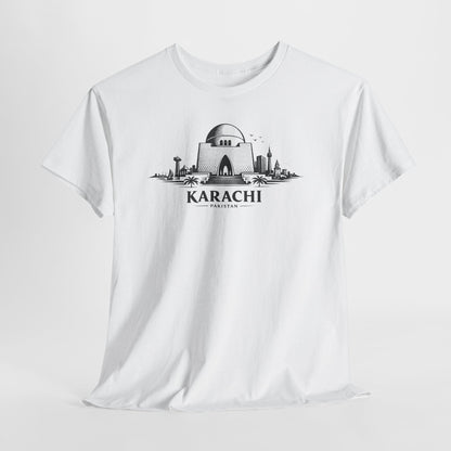 Quaid-e-Azam Mazar Karachi Tee — City of Lights Pakistan T-Shirt