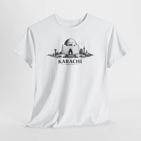 Quaid-e-Azam Mazar Karachi Tee — City of Lights Pakistan T-Shirt