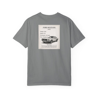1962 Ford Mustang Vintage Car Club T-shirt | Classic Muscle Tee