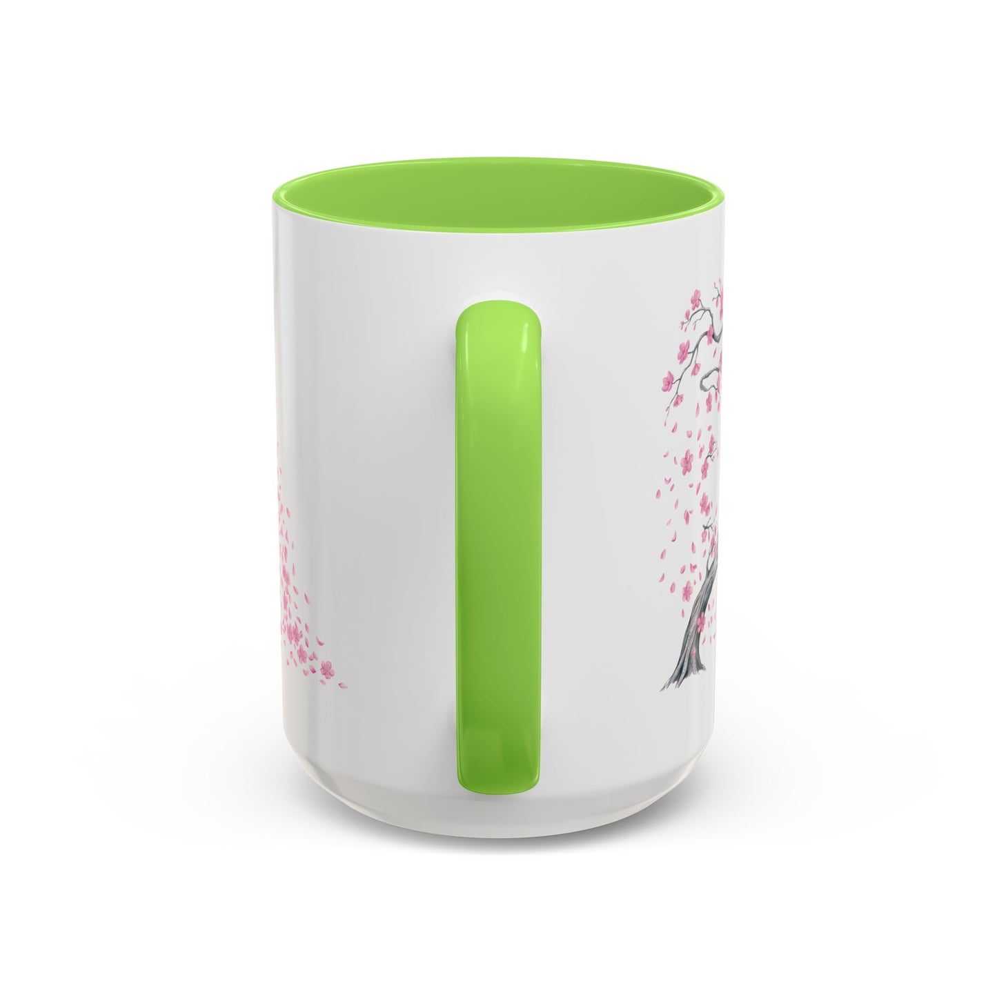 Cherry Blossom Tree Mug — Colorful Ceramic Coffee Cup