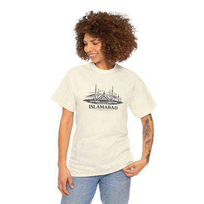 Shah Faisal Mosque T-Shirt — Islamabad Pakistan Landmark Tee