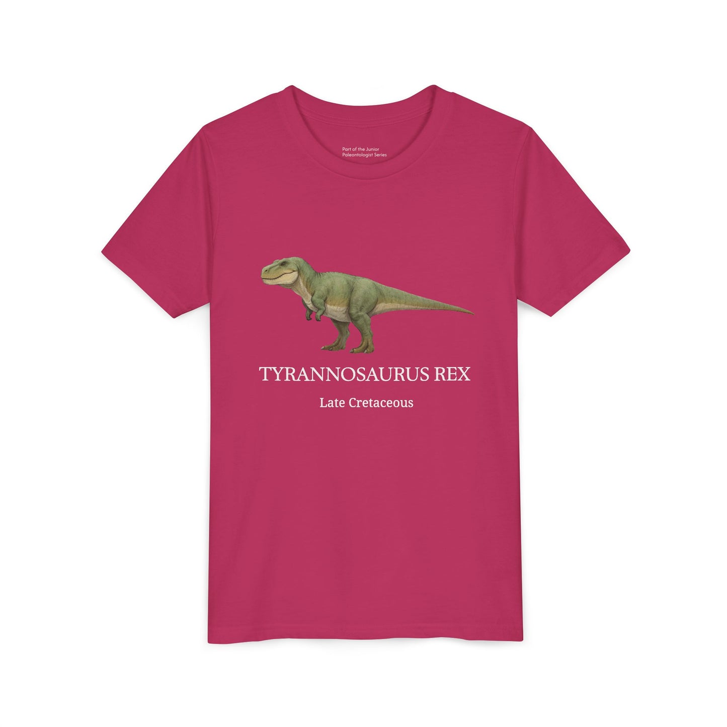 Tyrannosaurus Rex educational t-shirt youth t-shirt