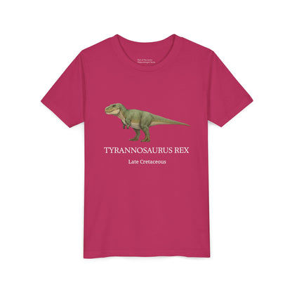 Tyrannosaurus Rex educational t-shirt youth t-shirt