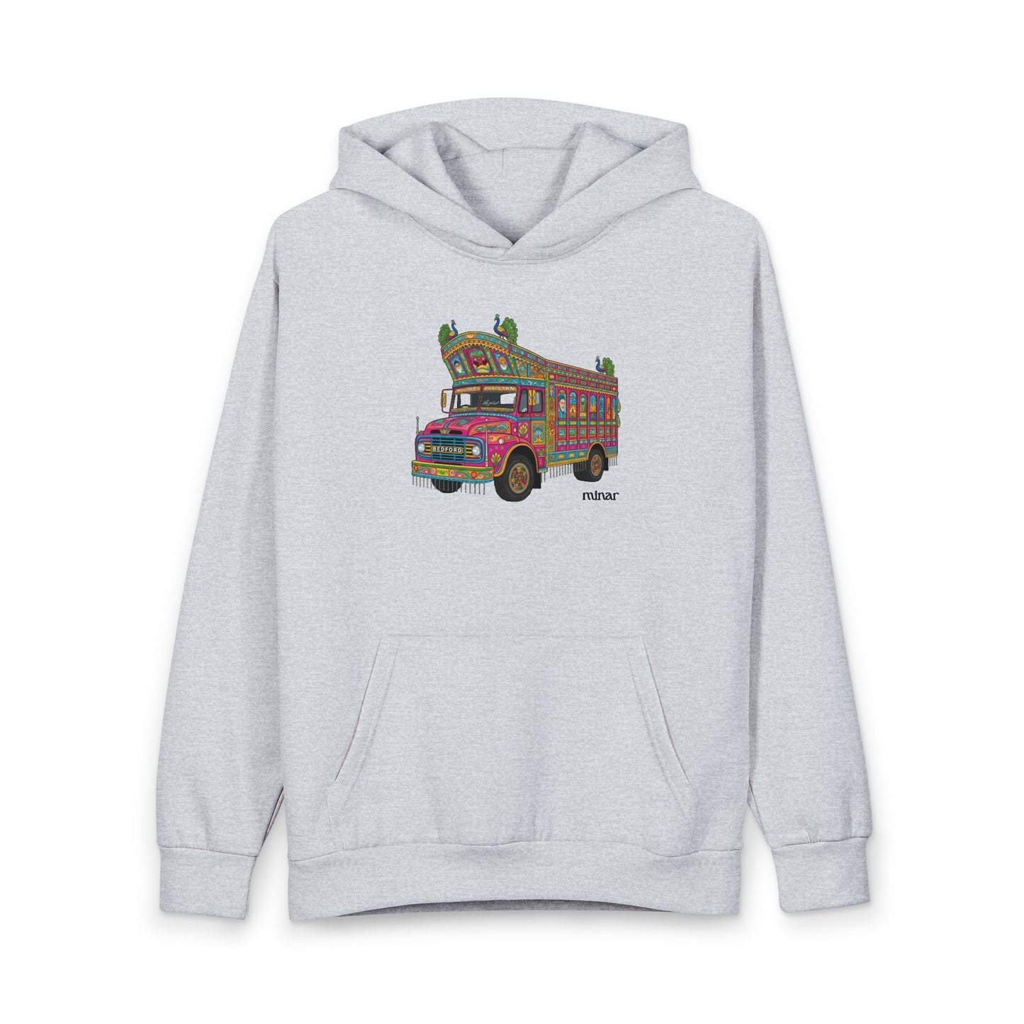 Pakistani Truck Art Hoodie — Vibrant Urban Pullover
