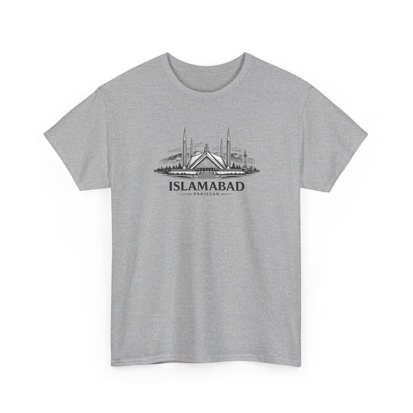 Shah Faisal Mosque T-Shirt — Islamabad Pakistan Landmark Tee