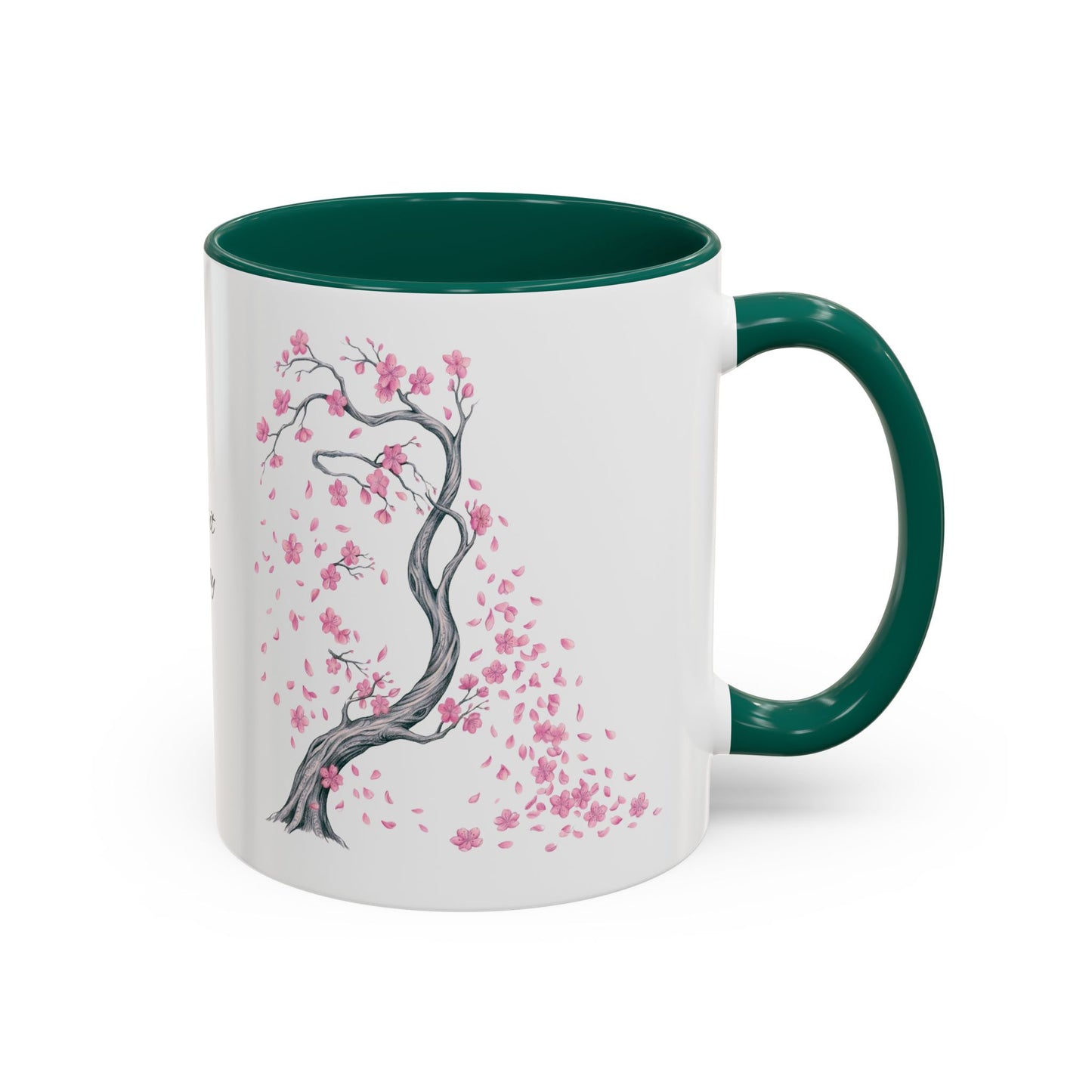 Cherry Blossom Tree Mug — Colorful Ceramic Coffee Cup