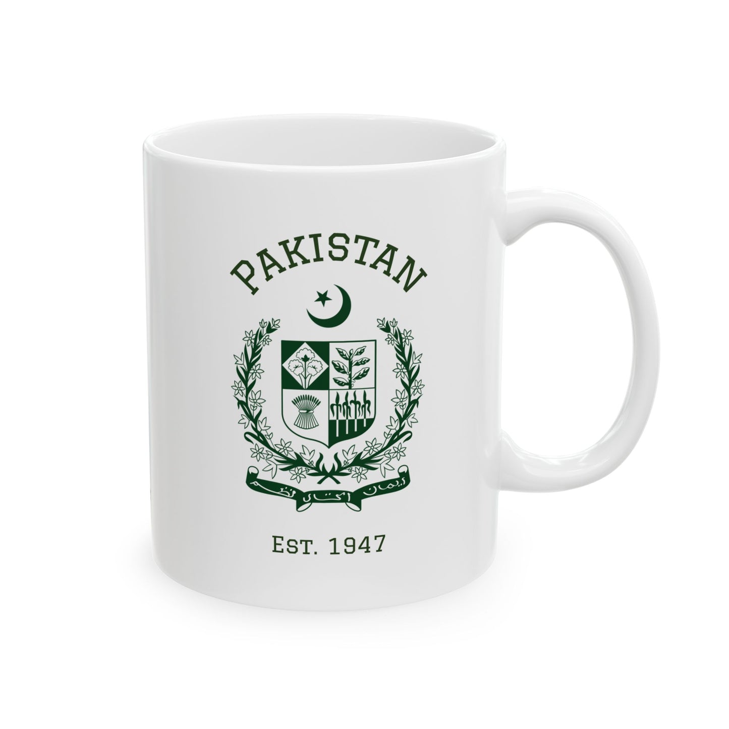 Pakistani Emblem Ceramic Mug