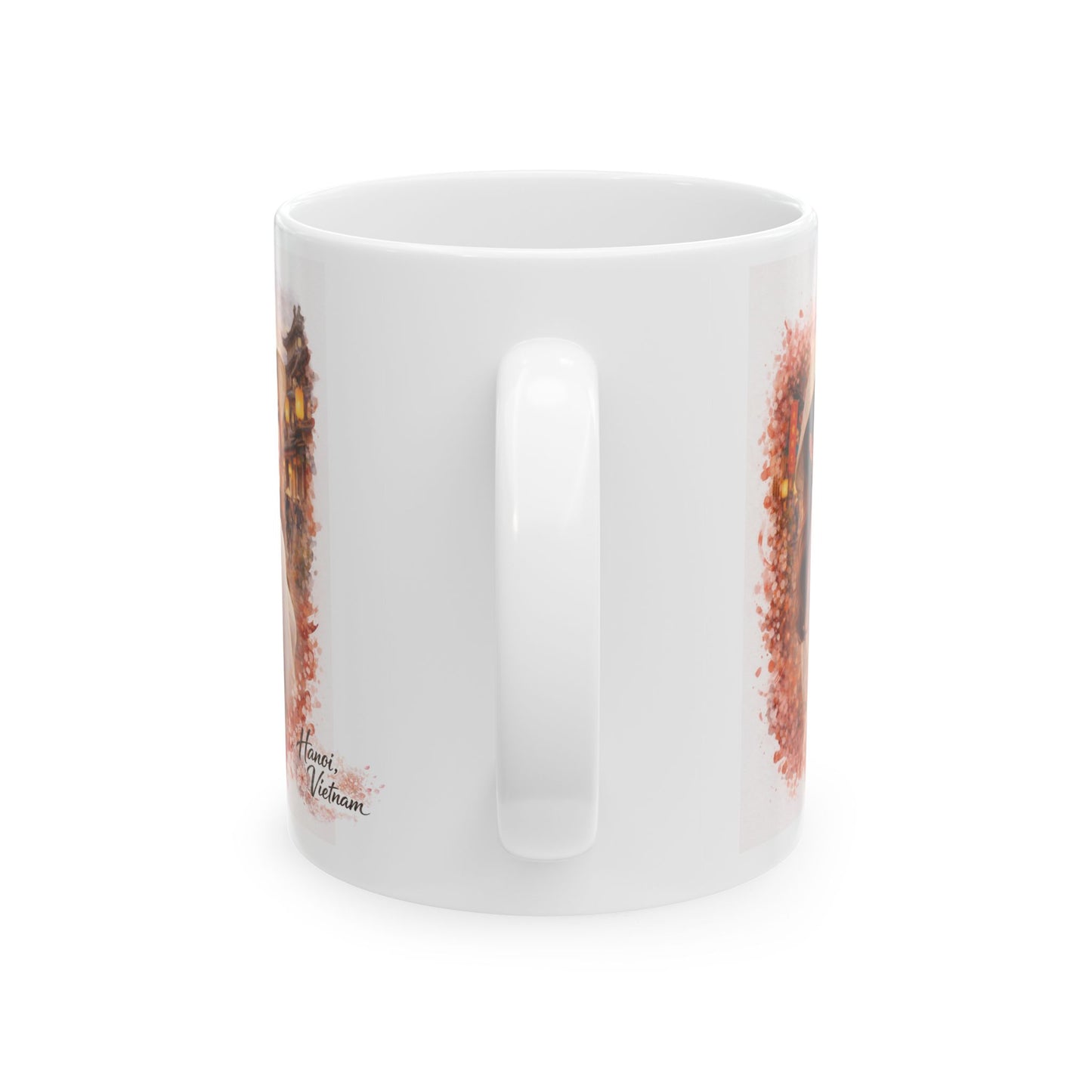 Vietnamese Girl in Hanoi Mug | Asian City Collection