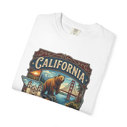 California Bear & Golden Gate T-Shirt