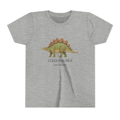 Stegosaurus educational youth t-shirt