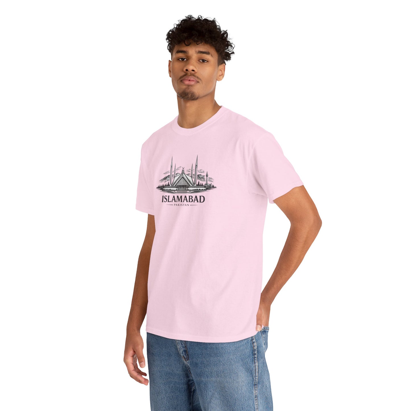 Shah Faisal Mosque T-Shirt — Islamabad Pakistan Landmark Tee