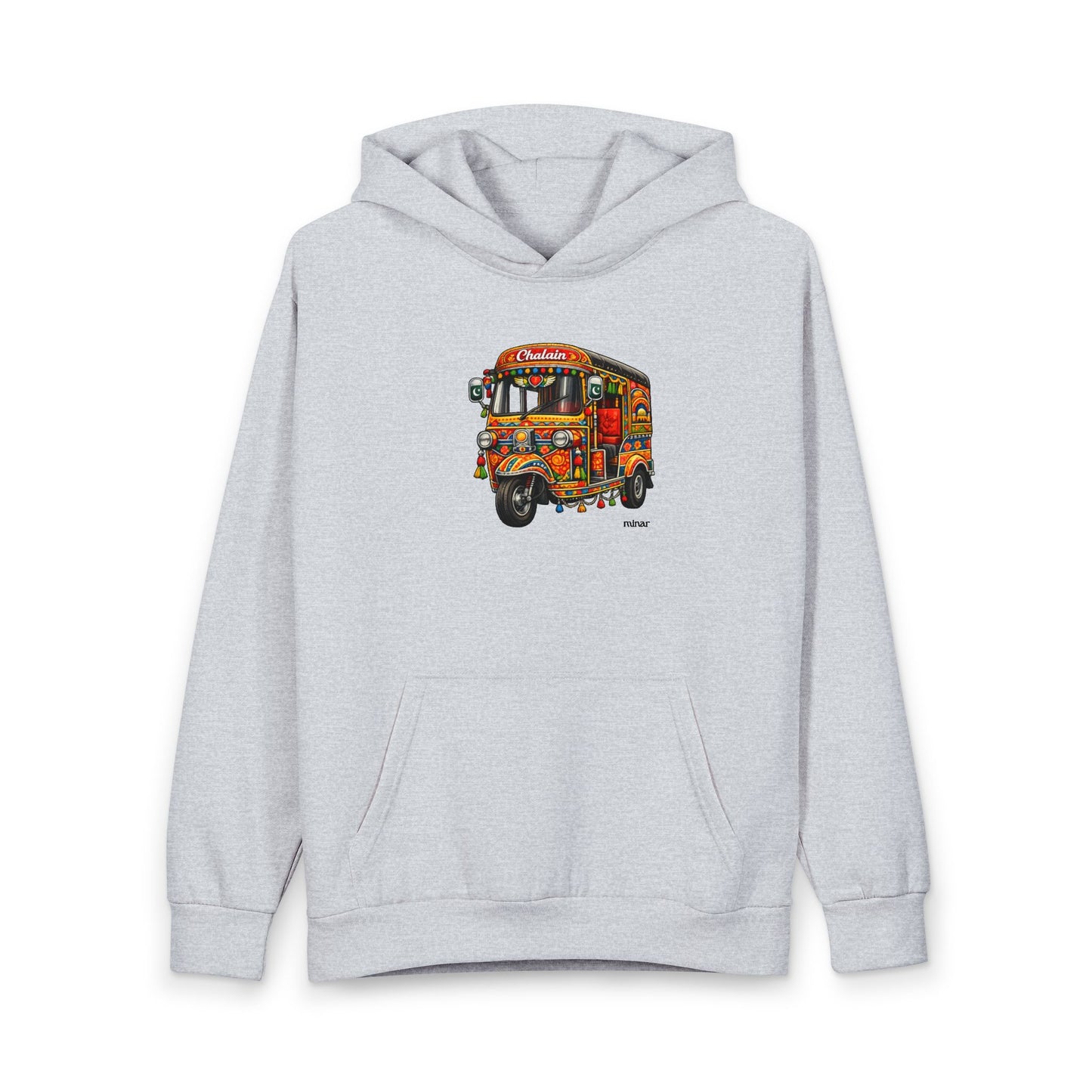 Pakistani Truck Art Rickshaw Hoodie