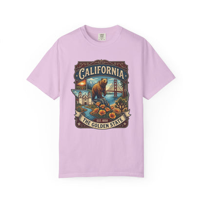 California Bear & Golden Gate T-Shirt