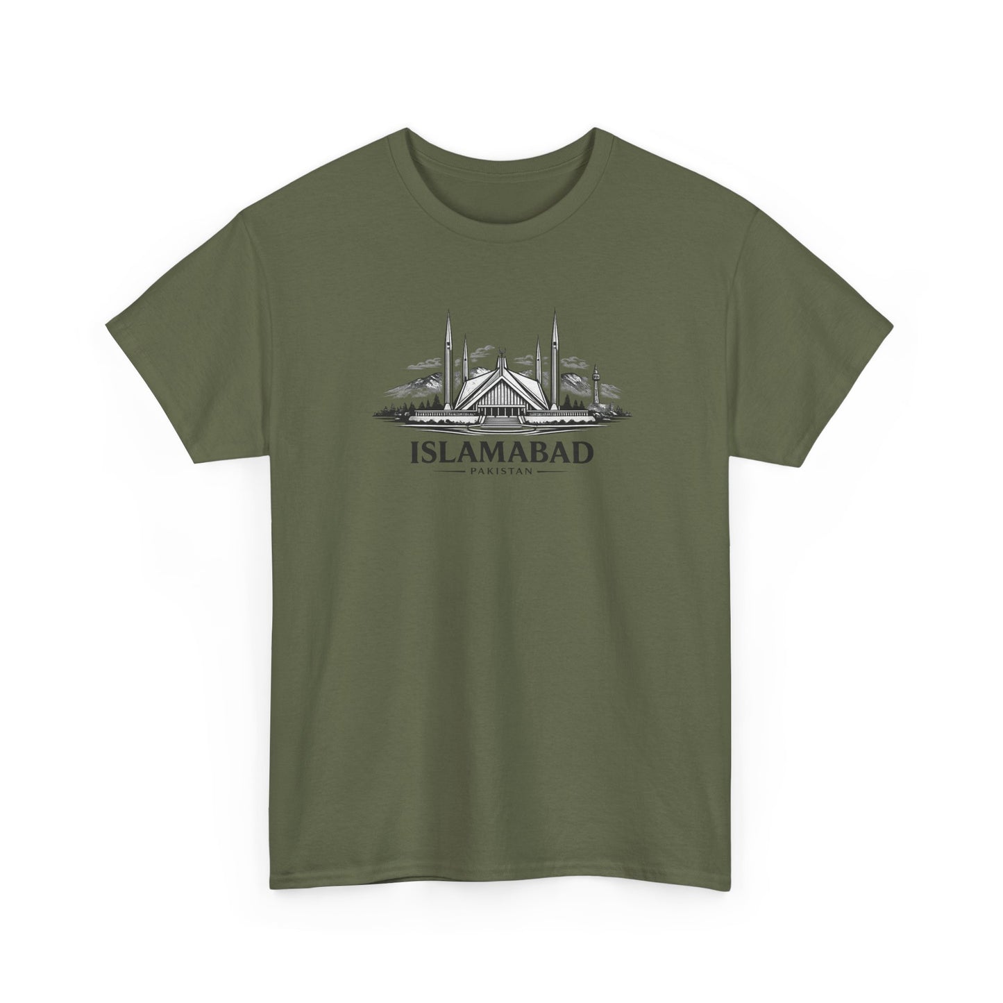 Shah Faisal Mosque T-Shirt — Islamabad Pakistan Landmark Tee