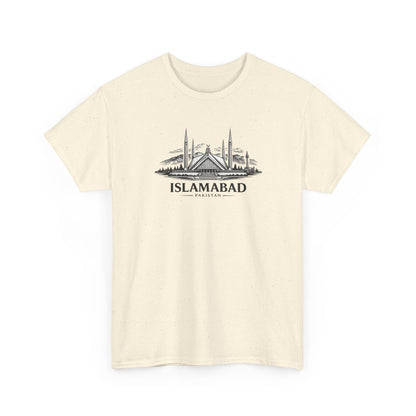Shah Faisal Mosque T-Shirt — Islamabad Pakistan Landmark Tee