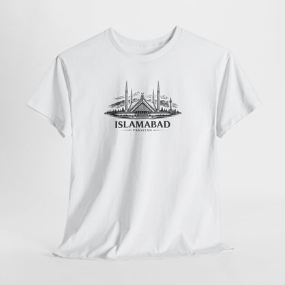 Shah Faisal Mosque T-Shirt — Islamabad Pakistan Landmark Tee