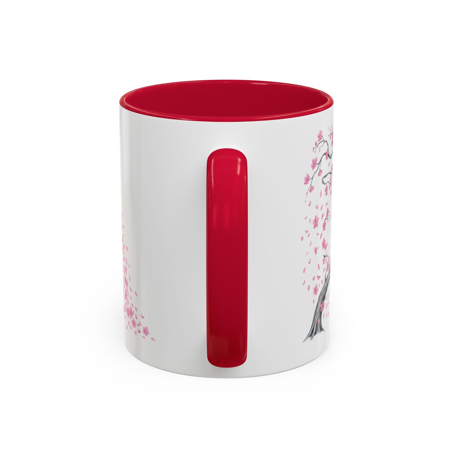 Cherry Blossom Tree Mug — Colorful Ceramic Coffee Cup