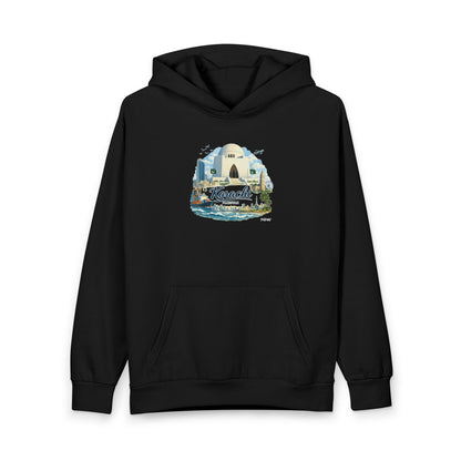 Karachi Scenes Hoodie — Nostalgic Pakistan Cityscape Pullover