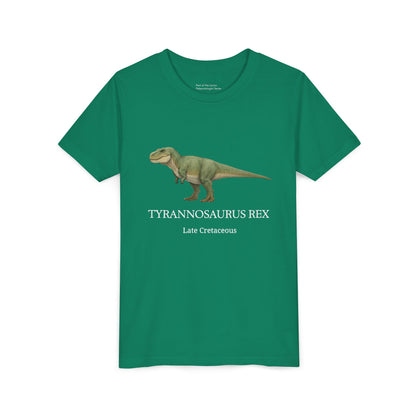Tyrannosaurus Rex educational t-shirt youth t-shirt